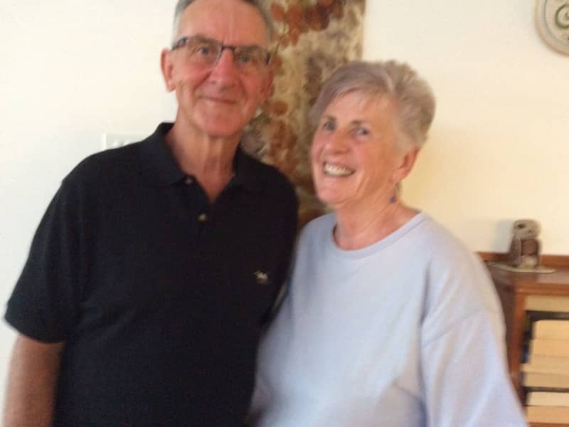 Anne & Warren from Hawley Beach, Tasmania, Australia