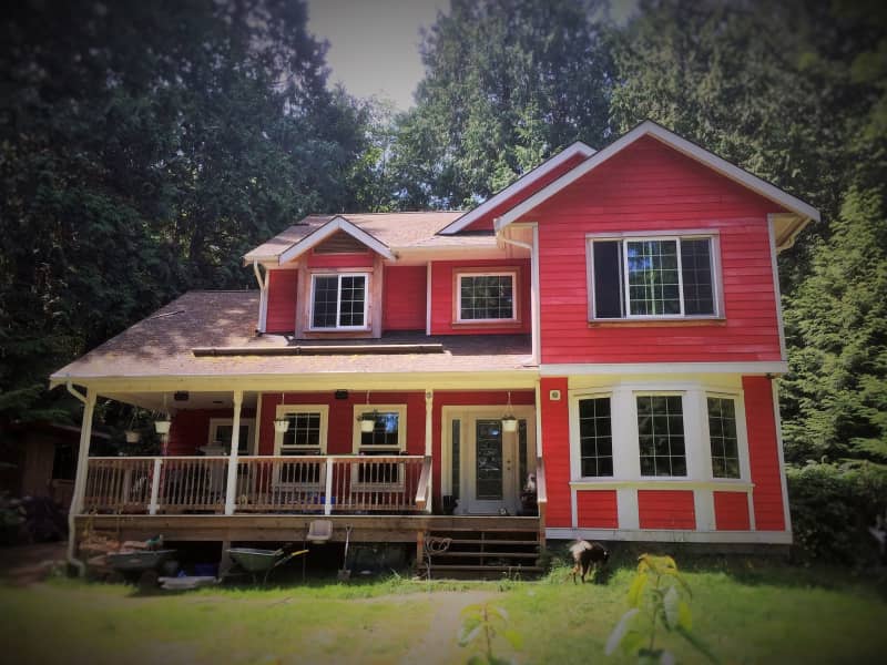 Housesitting assignment in Mayne, British Columbia, Canada