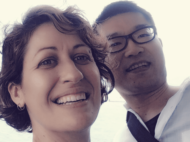 Leah & Daisuke from kirishima-shi, Japan