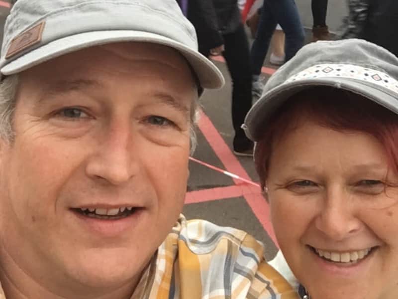Jackie & Mark from Hambledon, United Kingdom
