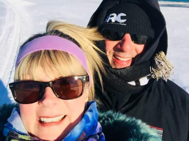Elaine and darrell & Darrell from Gimli, Manitoba, Canada