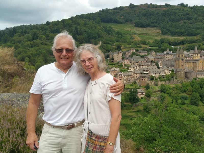 Yvonne & John from Cordes-sur-Ciel, France
