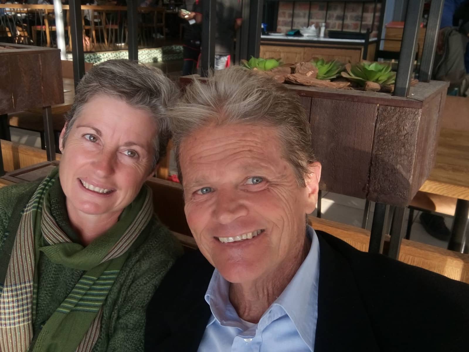 Jackie & Peter from Cape Town, South Africa