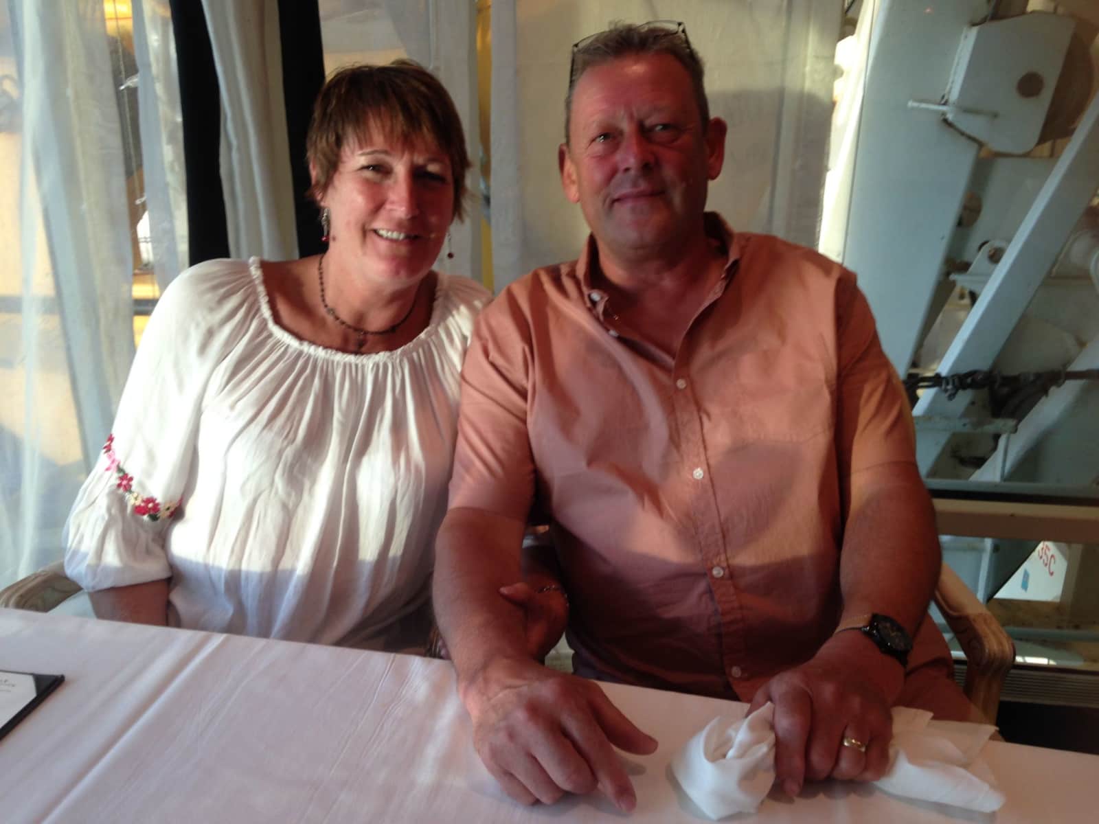 Christine & Derrin from Maidstone, United Kingdom