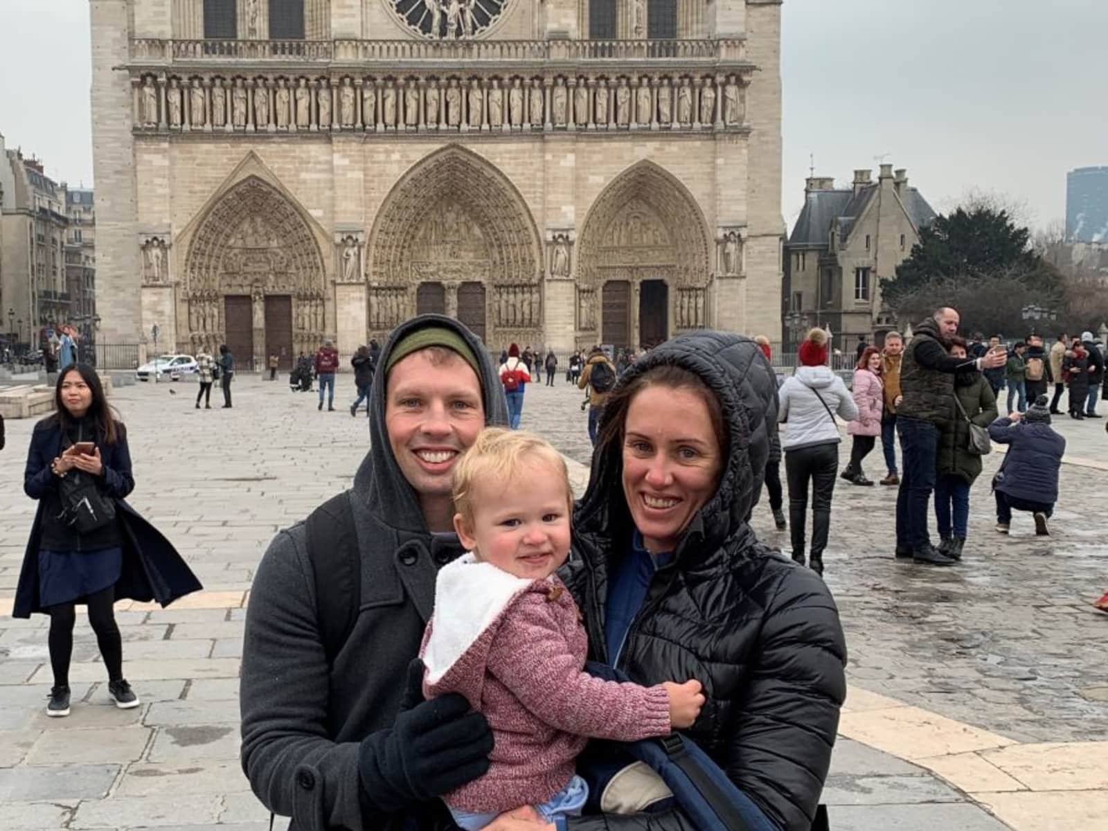 James & Kirstie from Montpellier, France