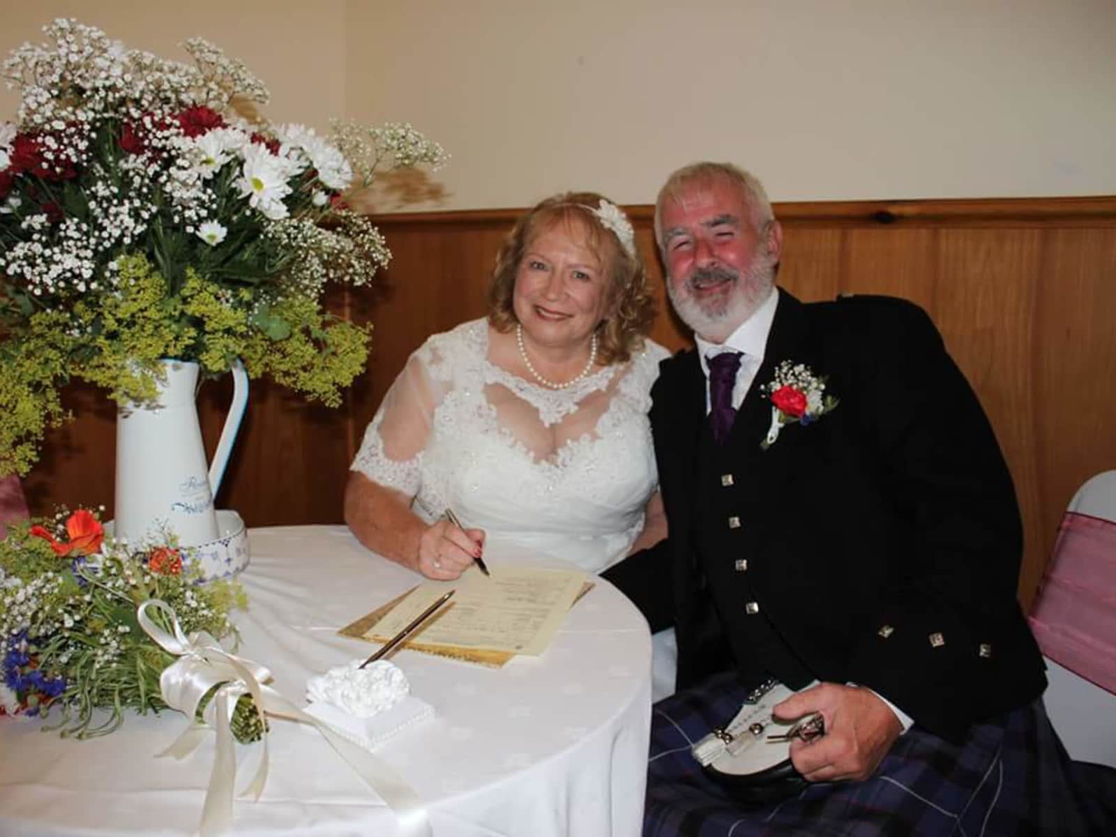 Pauline & Ian from Dundee, United Kingdom