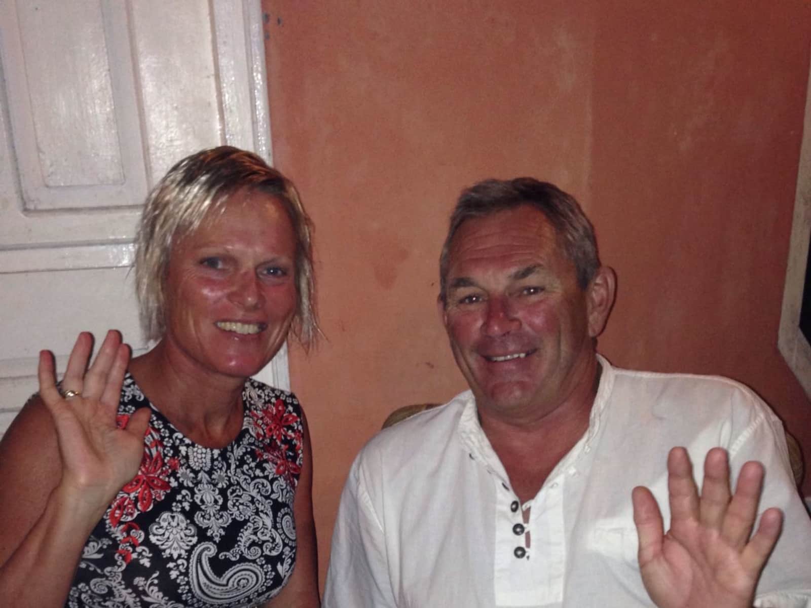 Jill & Phil from Hobart, Tasmania, Australia