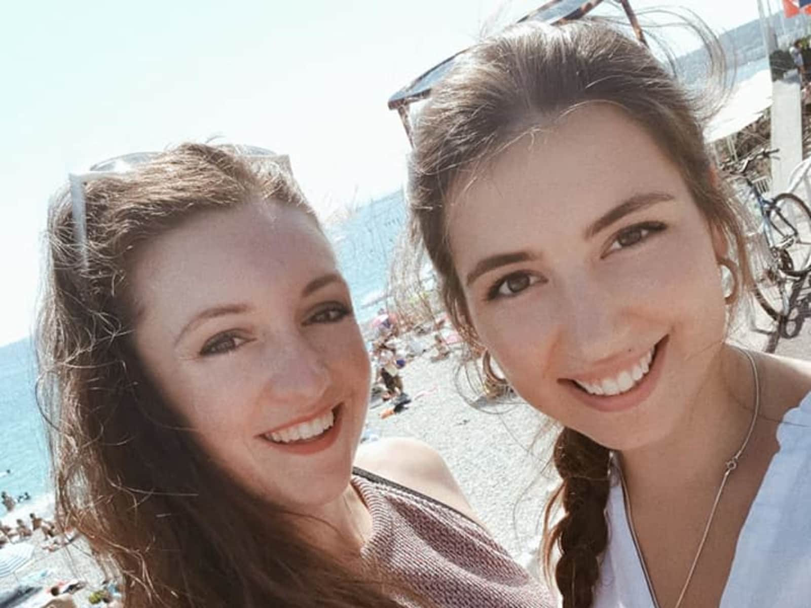 Anaïs & Christine from Valbonne, France