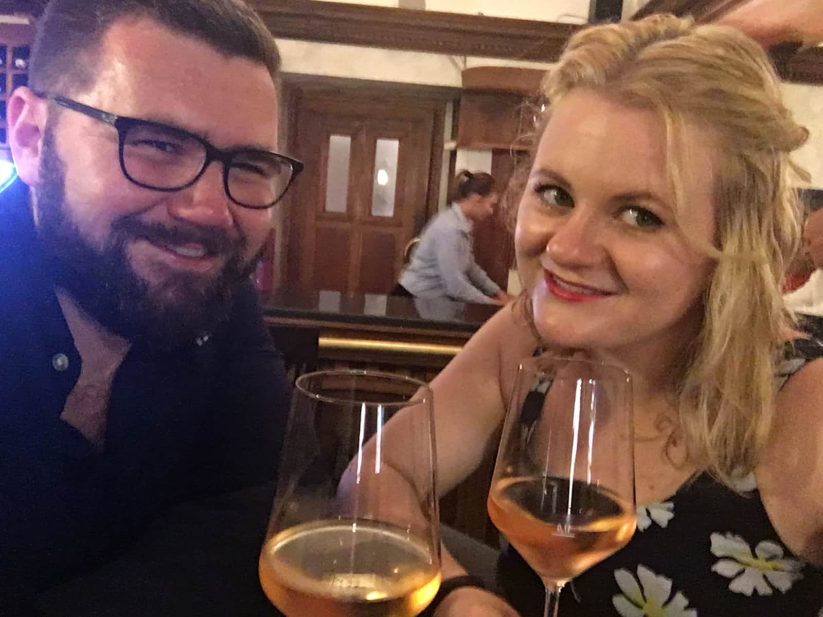 Charlotte & Dominic from Wellington, New Zealand