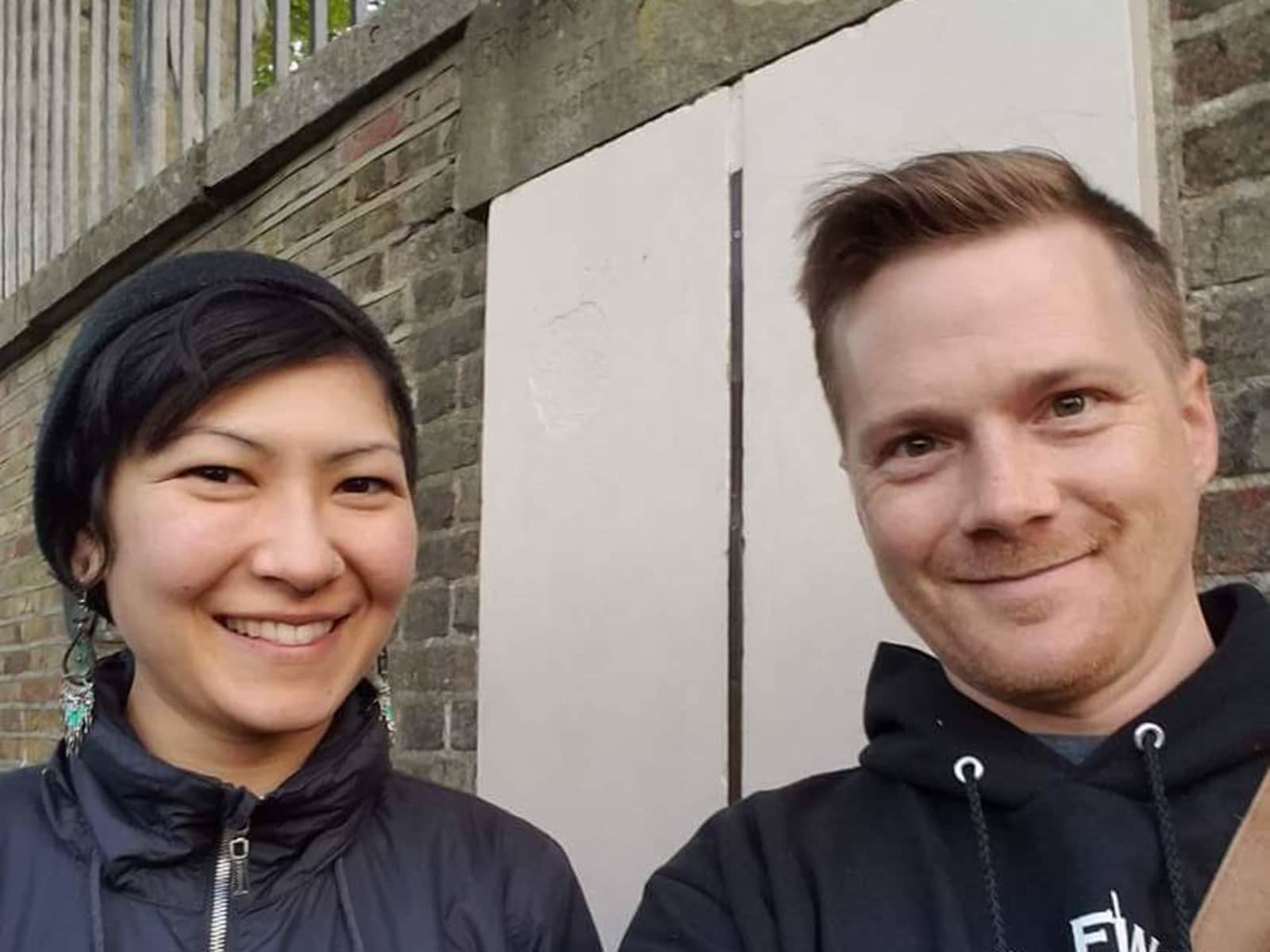 Emi & Mark from London, United Kingdom