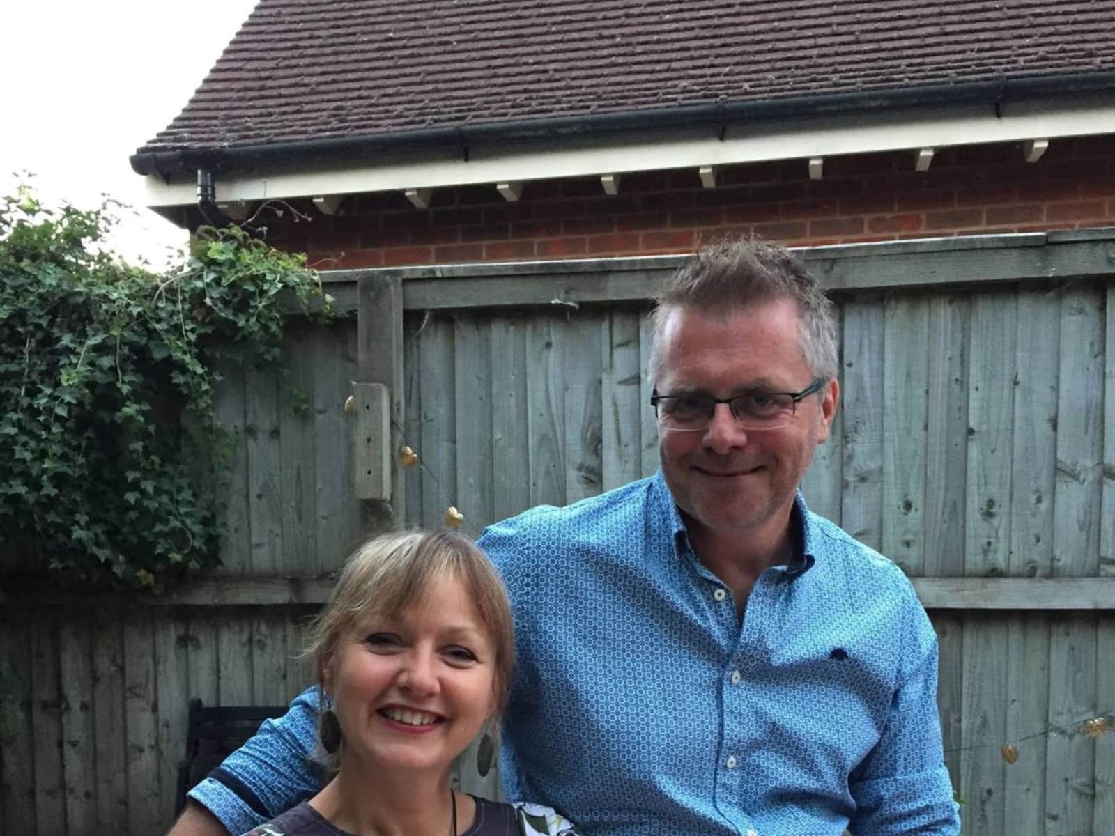 Nigel & Annemarie from Winchester, United Kingdom