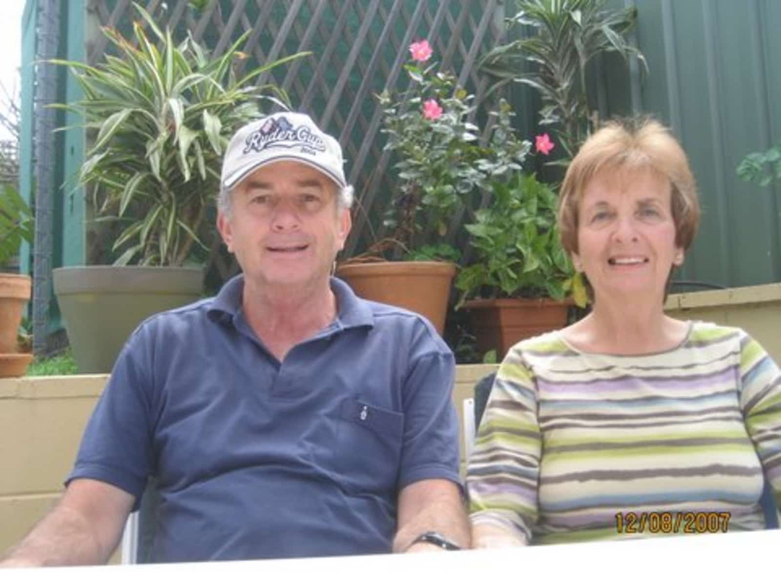 Peter & Beverley from South Brisbane, Queensland, Australia