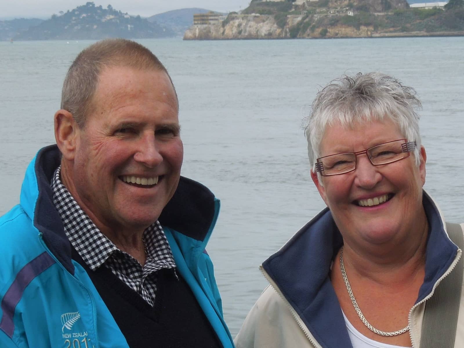 Jocelyn & Bruce from New Plymouth, New Zealand