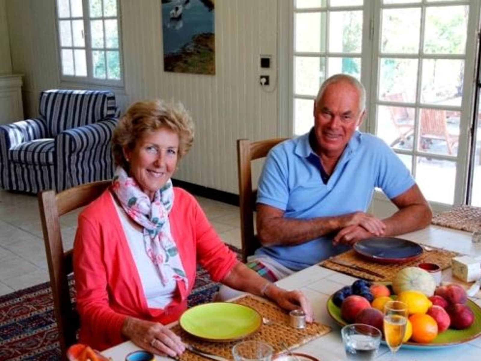 Tony and judith & Judith from Uzès, France