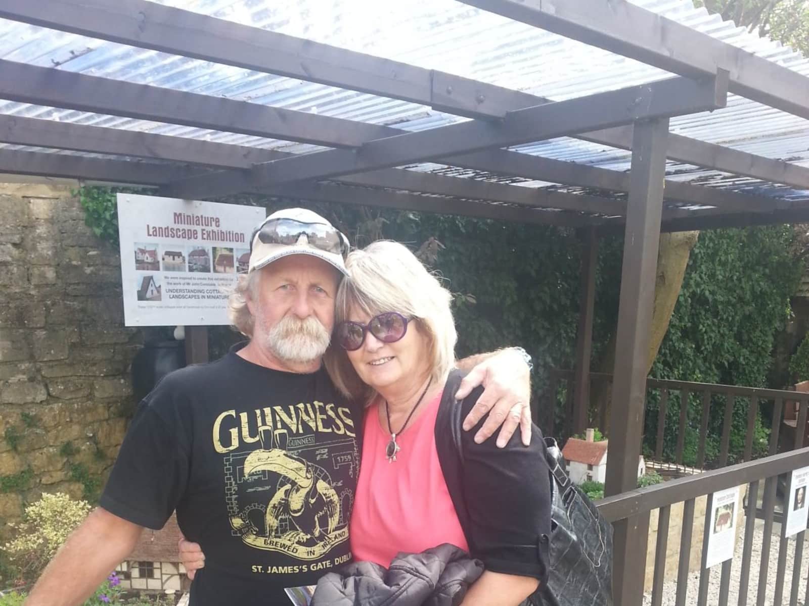Karen & Clinton james from New Plymouth, New Zealand