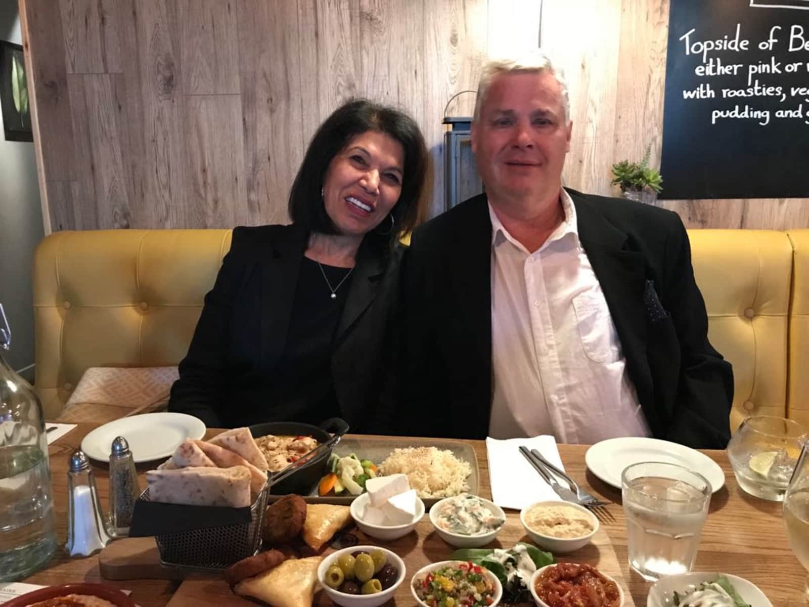 Donald & Sudha from Manchester, United Kingdom