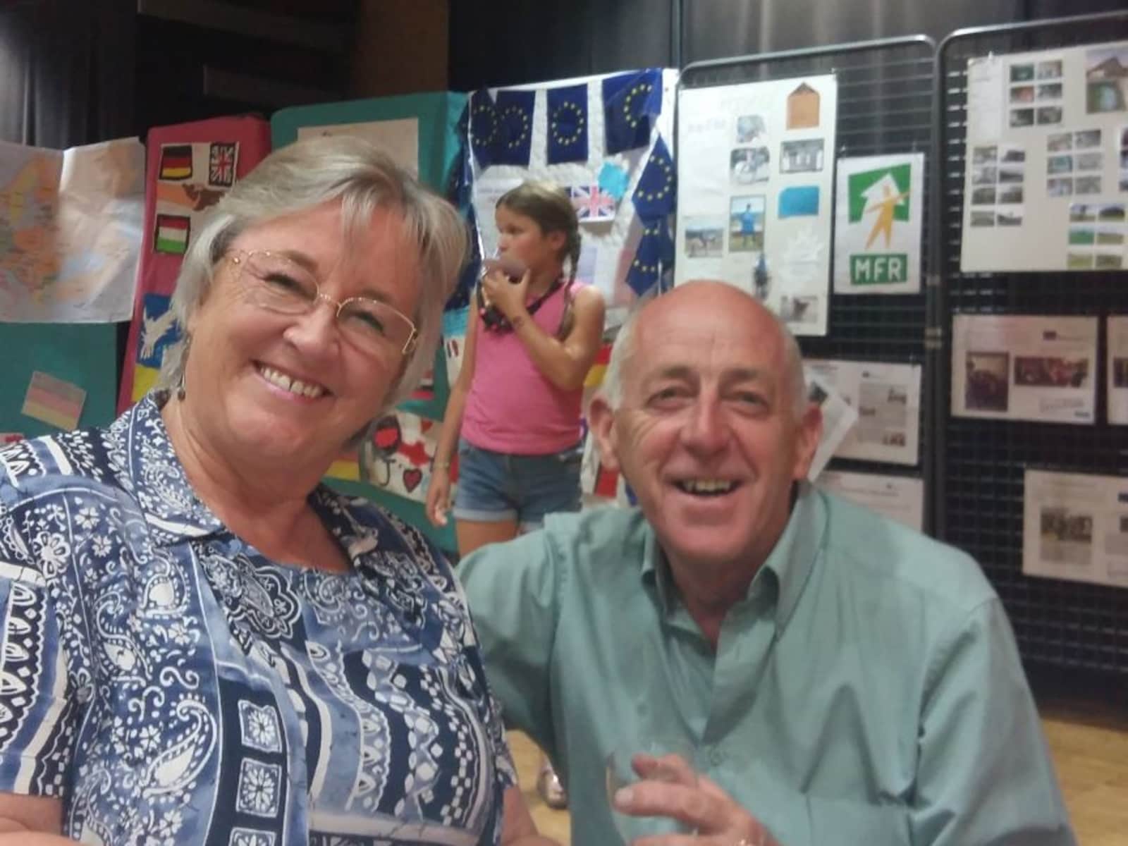Theresa & John from Congrier, France