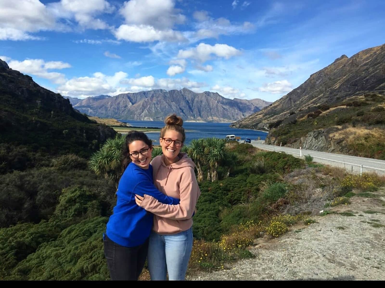 Grace & Laura from Wellington, New Zealand