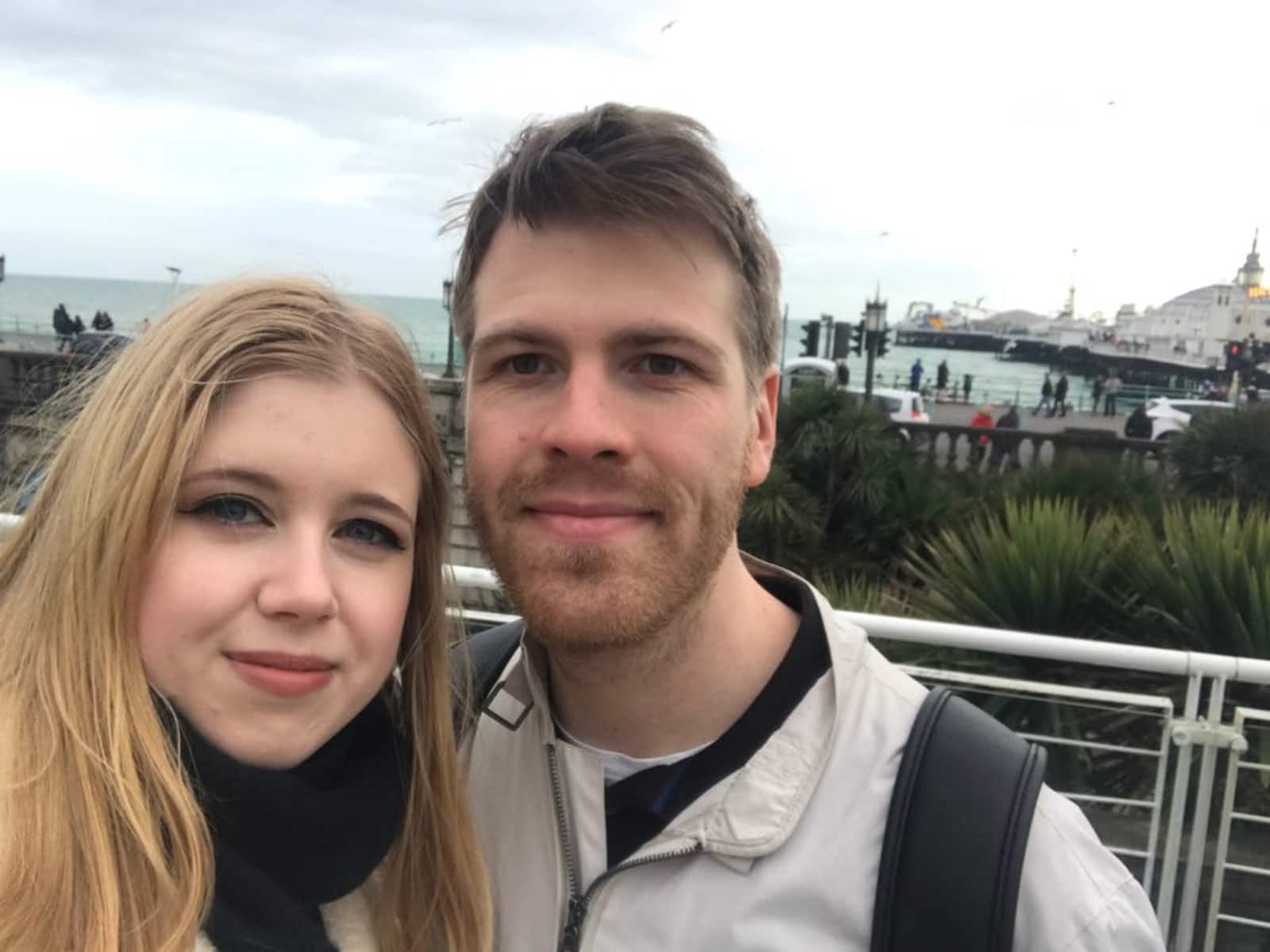Anssi & Anastasia from Hove, United Kingdom