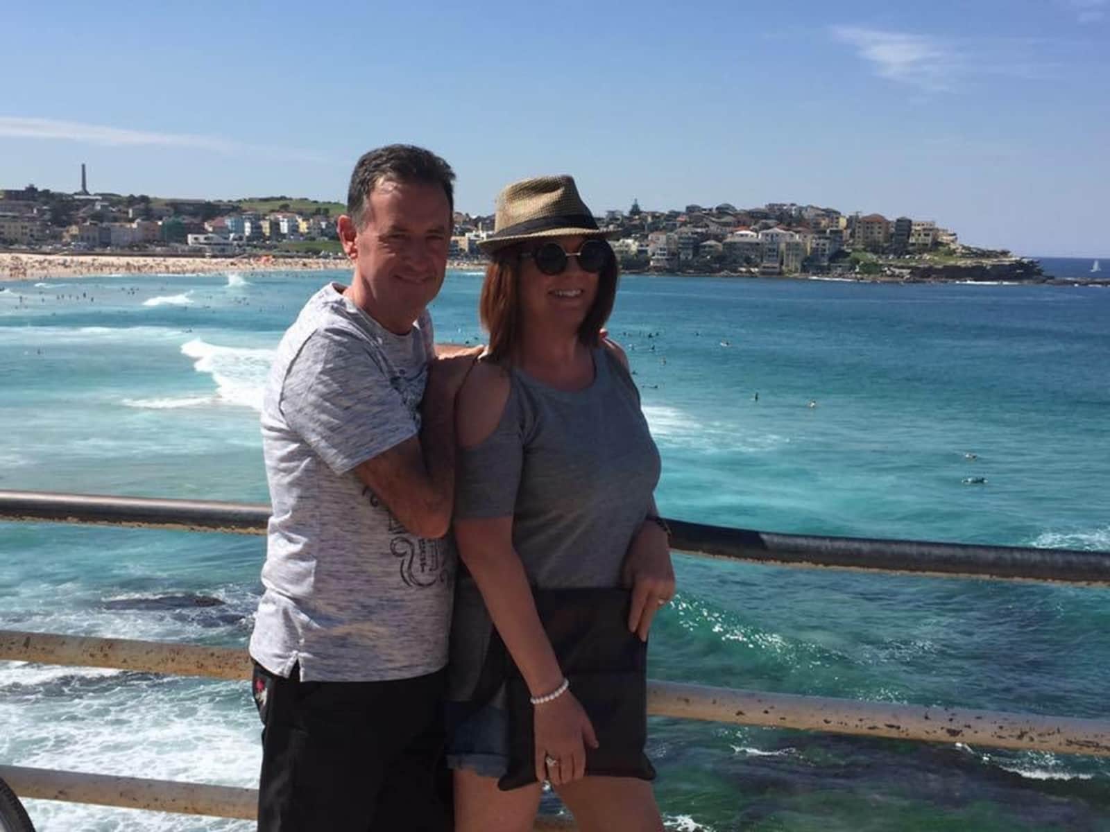Sharon & John from Perth, Western Australia, Australia