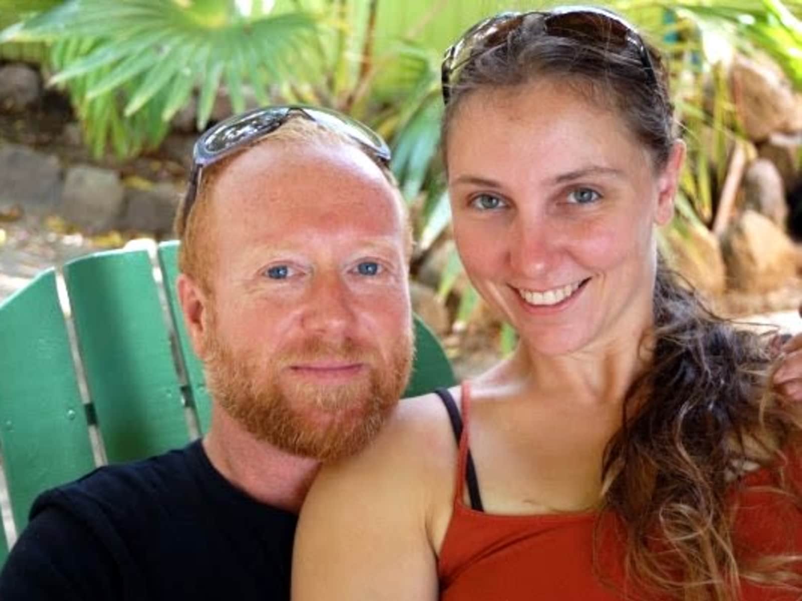 April & Jonni from Sadlers, Saint Kitts and Nevis