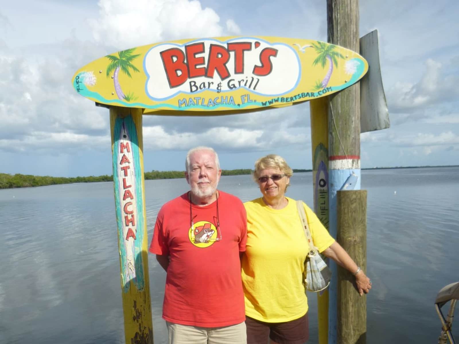 Tom & Marsha from Houston, Texas, United States