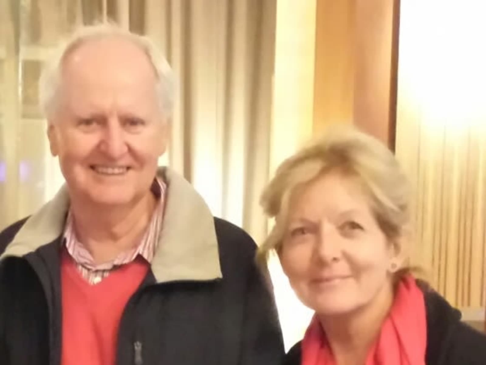 Judith & Raymond from San Remo, Italy
