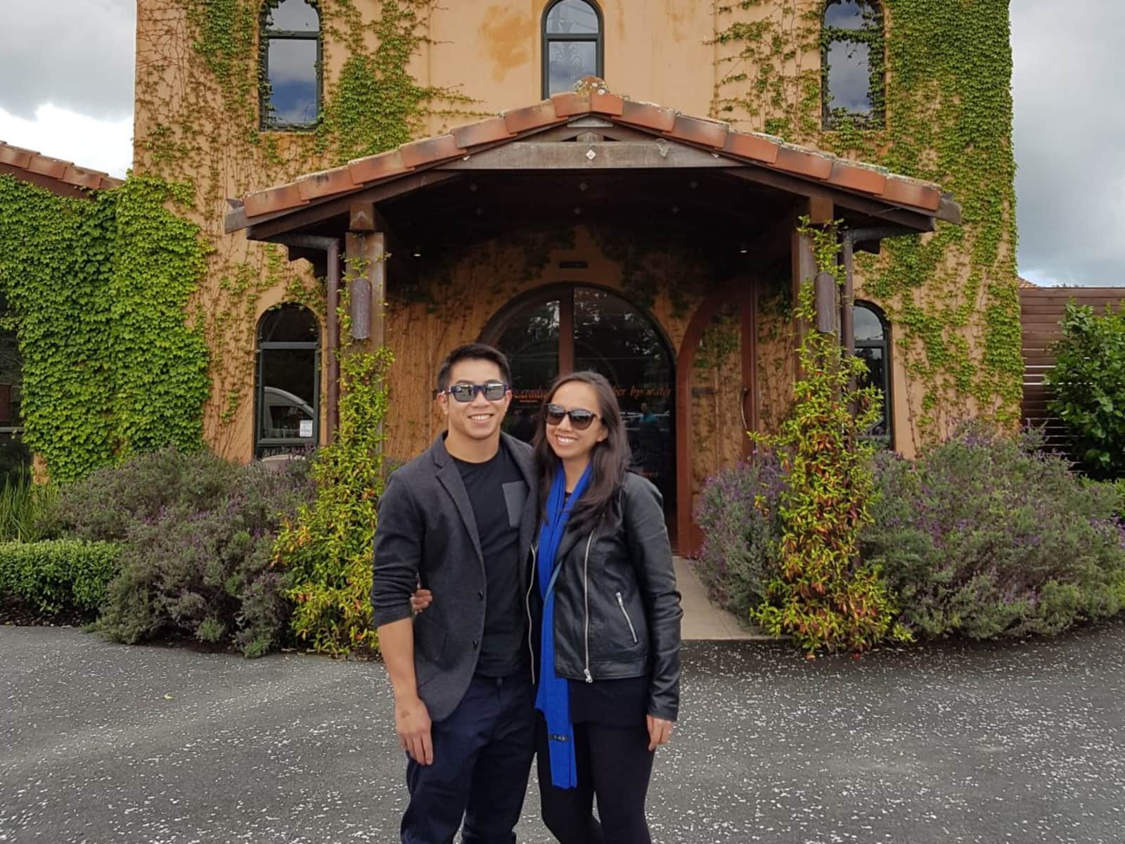 Kathleen & Angelo from Auckland, New Zealand