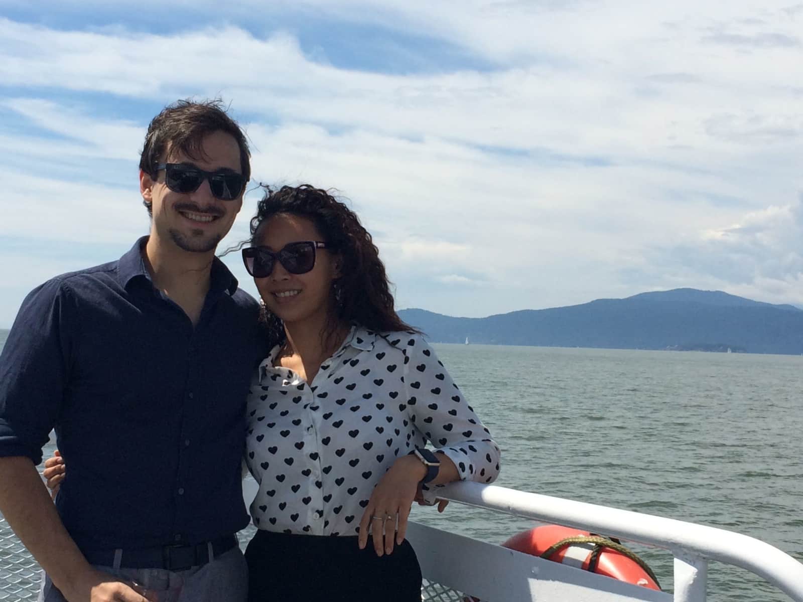 Arnold & Stephanie from Vancouver, British Columbia, Canada