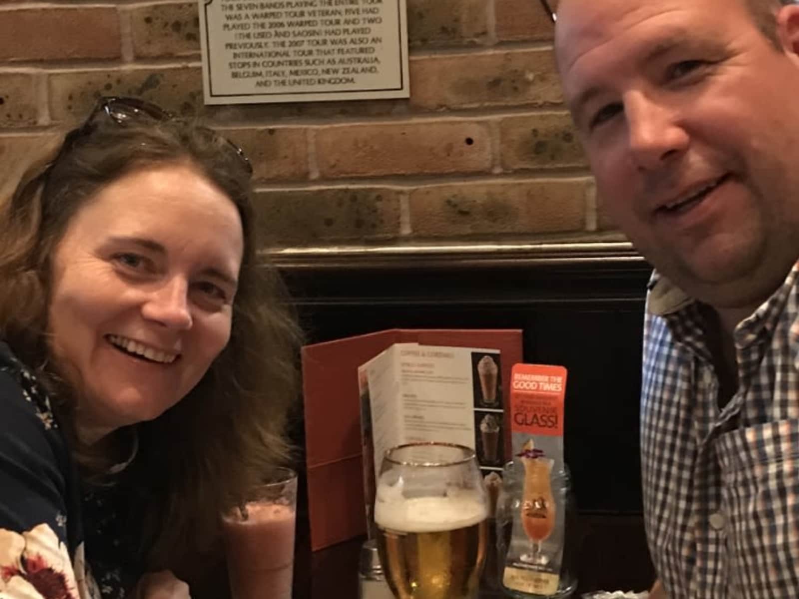 Julie & Mike from Manama, Bahrain