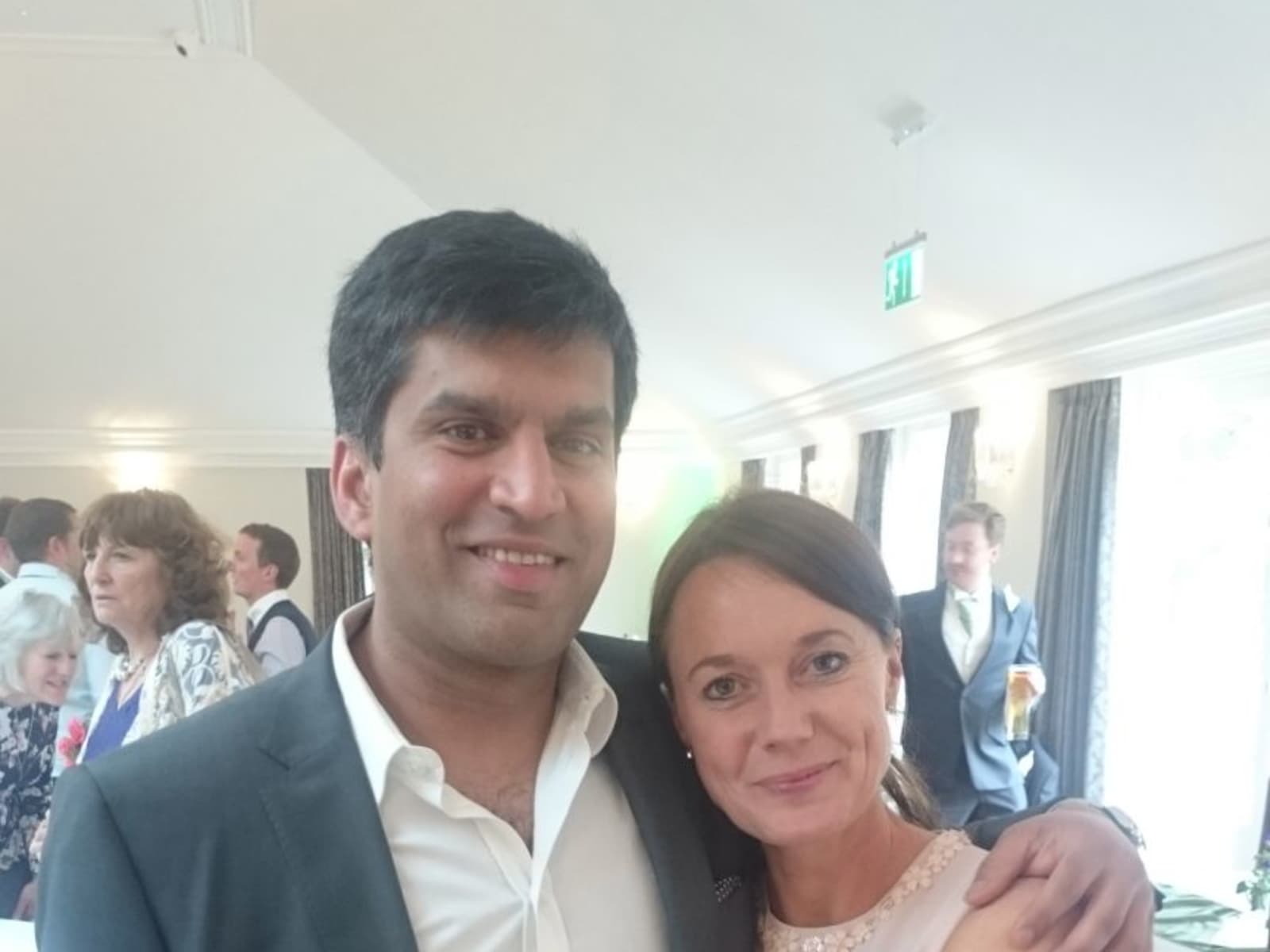 Pip & Ashish from Brighton, United Kingdom