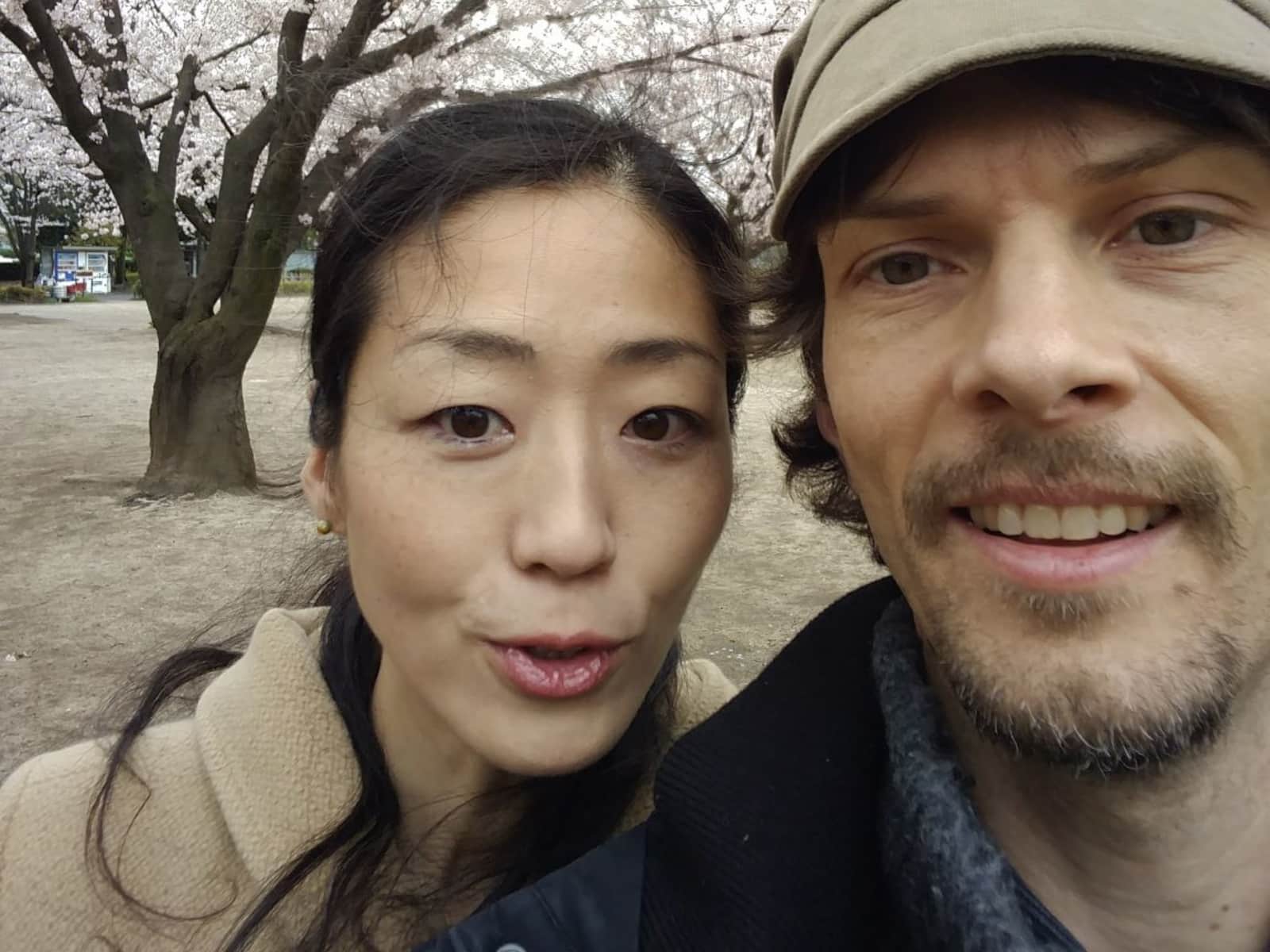 Adam & Utako from Fukagawa-Heikyūchō, Japan