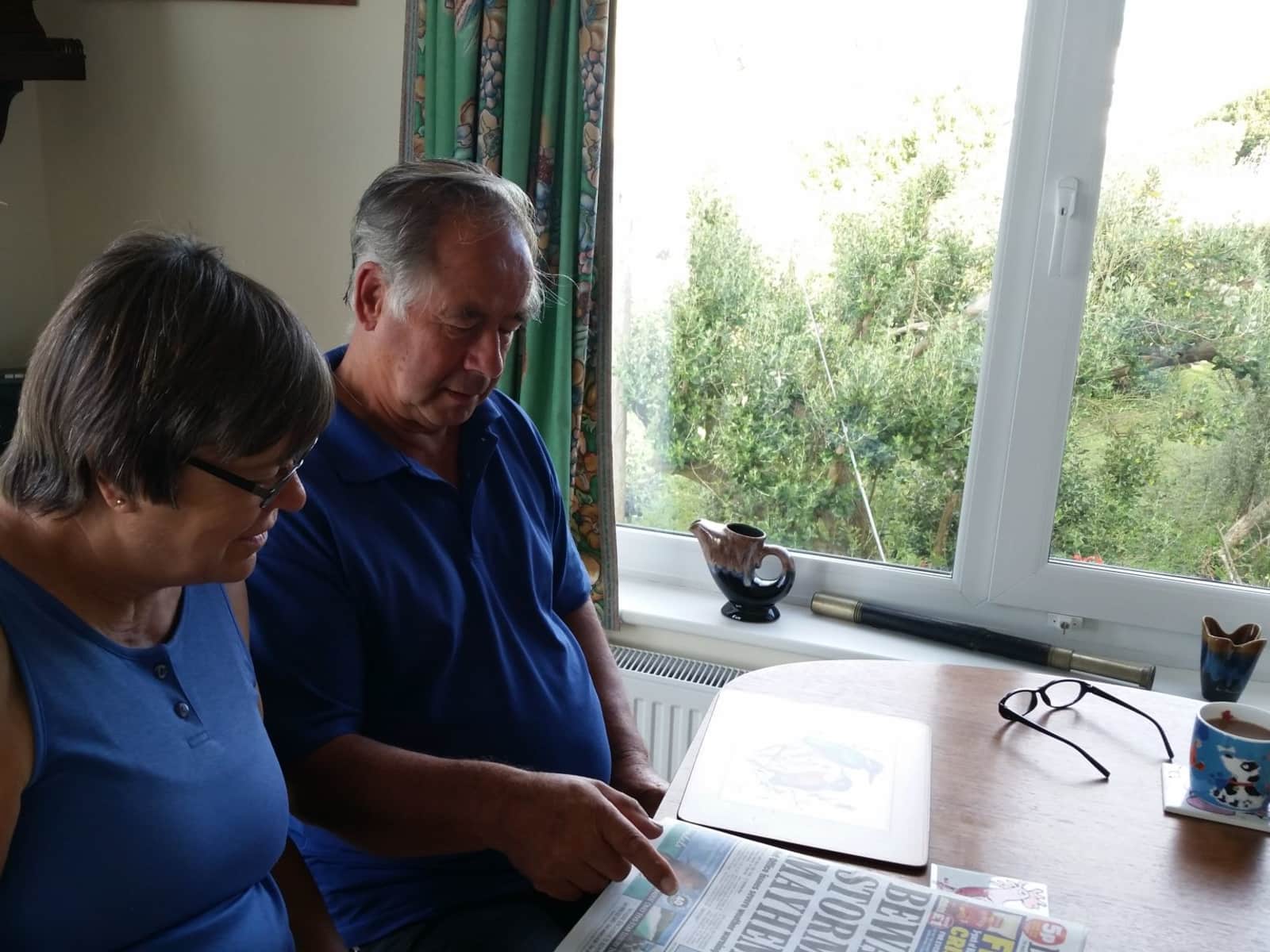 Ann & Nigel from Paphos, Cyprus