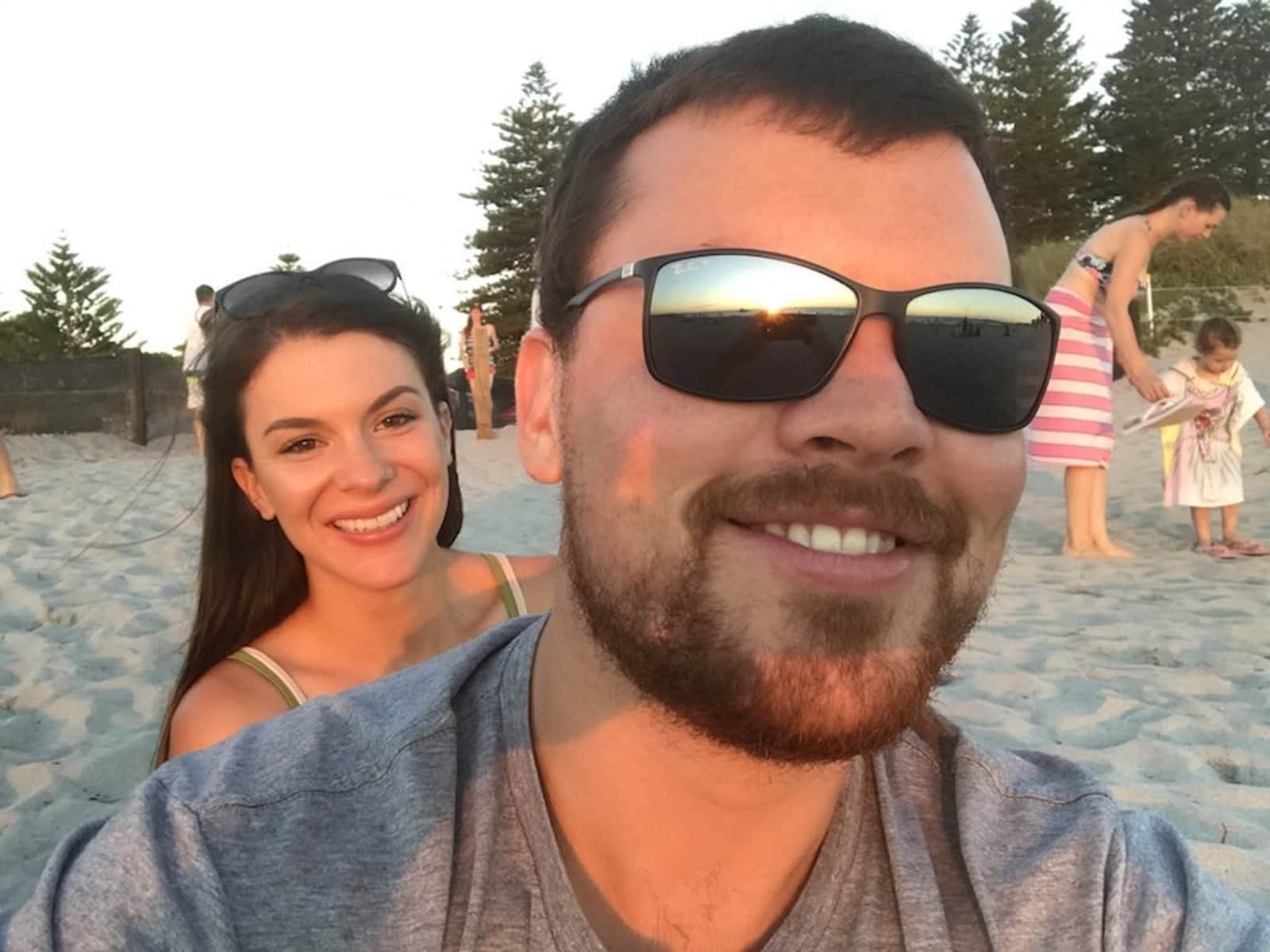 Tammy & Sam from Perth, Western Australia, Australia