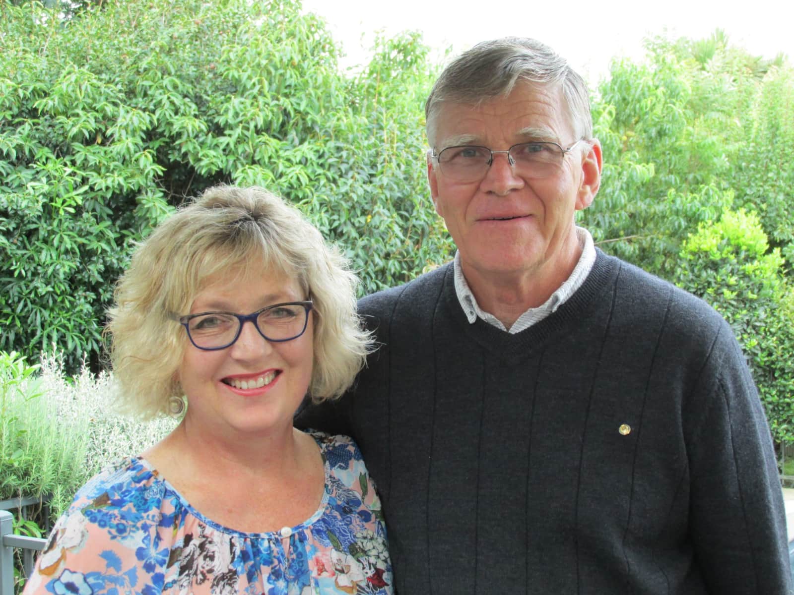 Gillian & Brian from Hastings, New Zealand