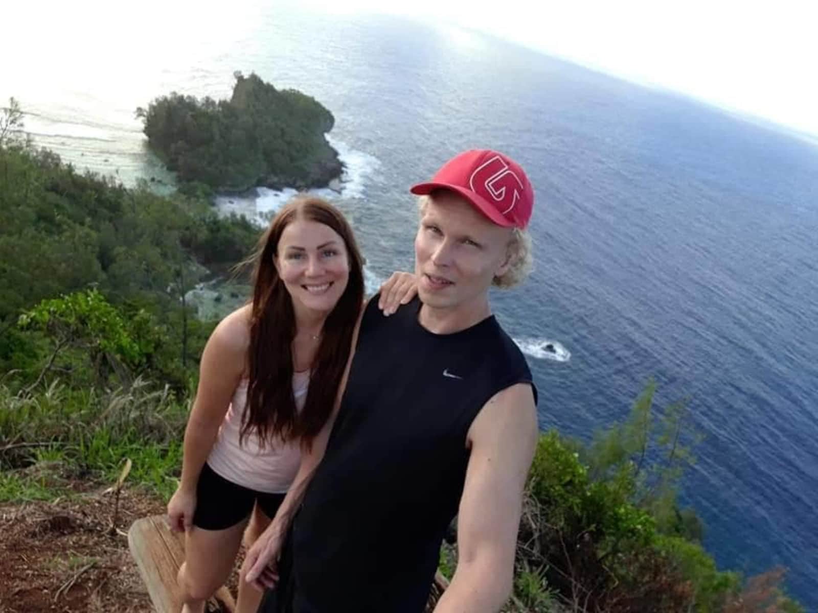 Jaakko & Rebekka from Helsinki, Finland