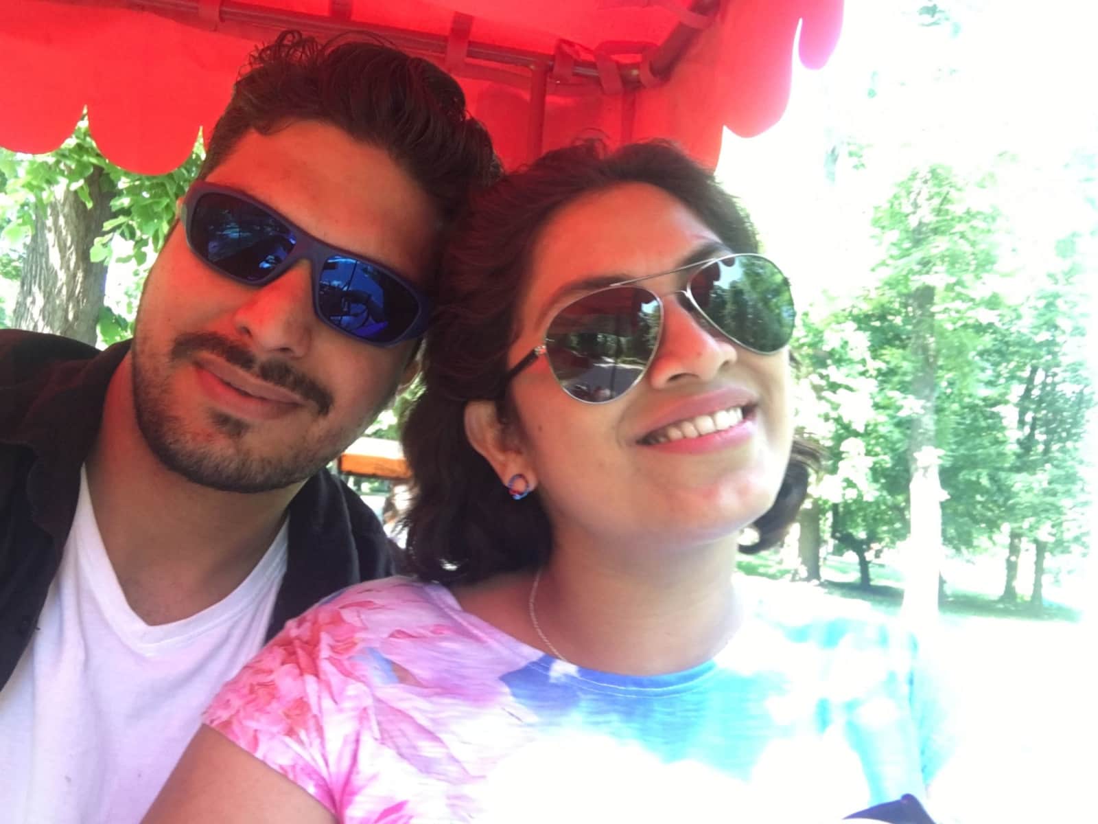 Vijay & Priyanka from Vienna, Austria