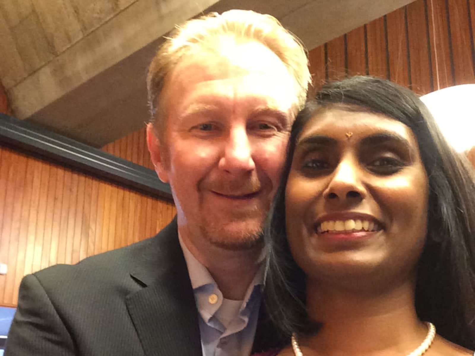 Venishree & Juergen from Cape Town, South Africa