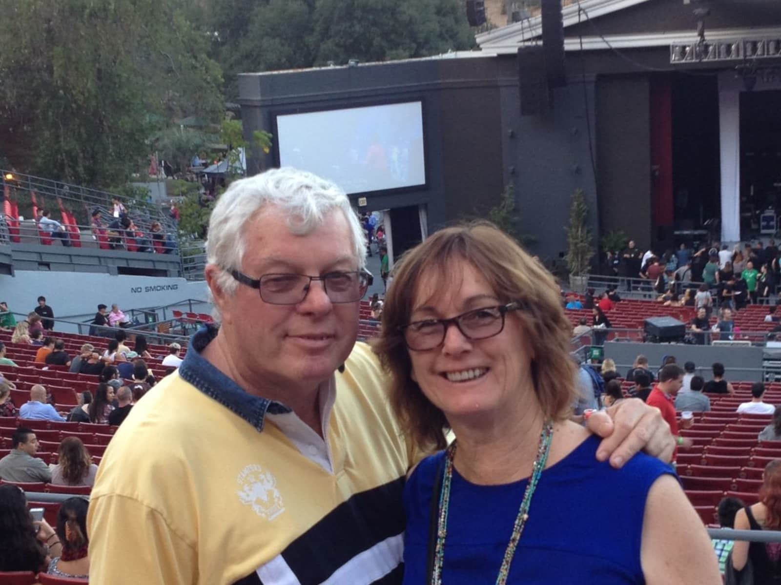Lynette & Wayne from Brisbane, Queensland, Australia