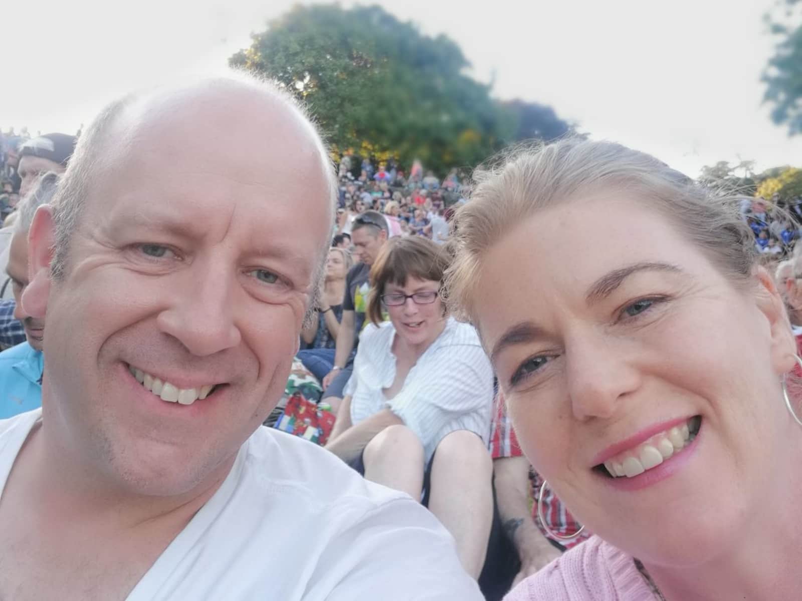 Margo & Aaron from Palmerston North, New Zealand