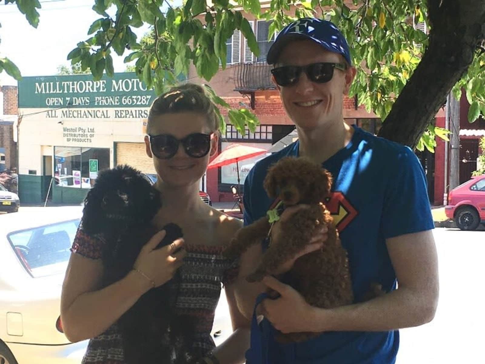 Kieran & Meg from Wollongong, New South Wales, Australia