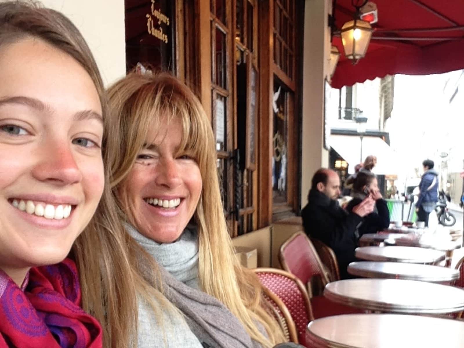 Mercedes & Chloé (daughter) from Buenos Aires, Argentina