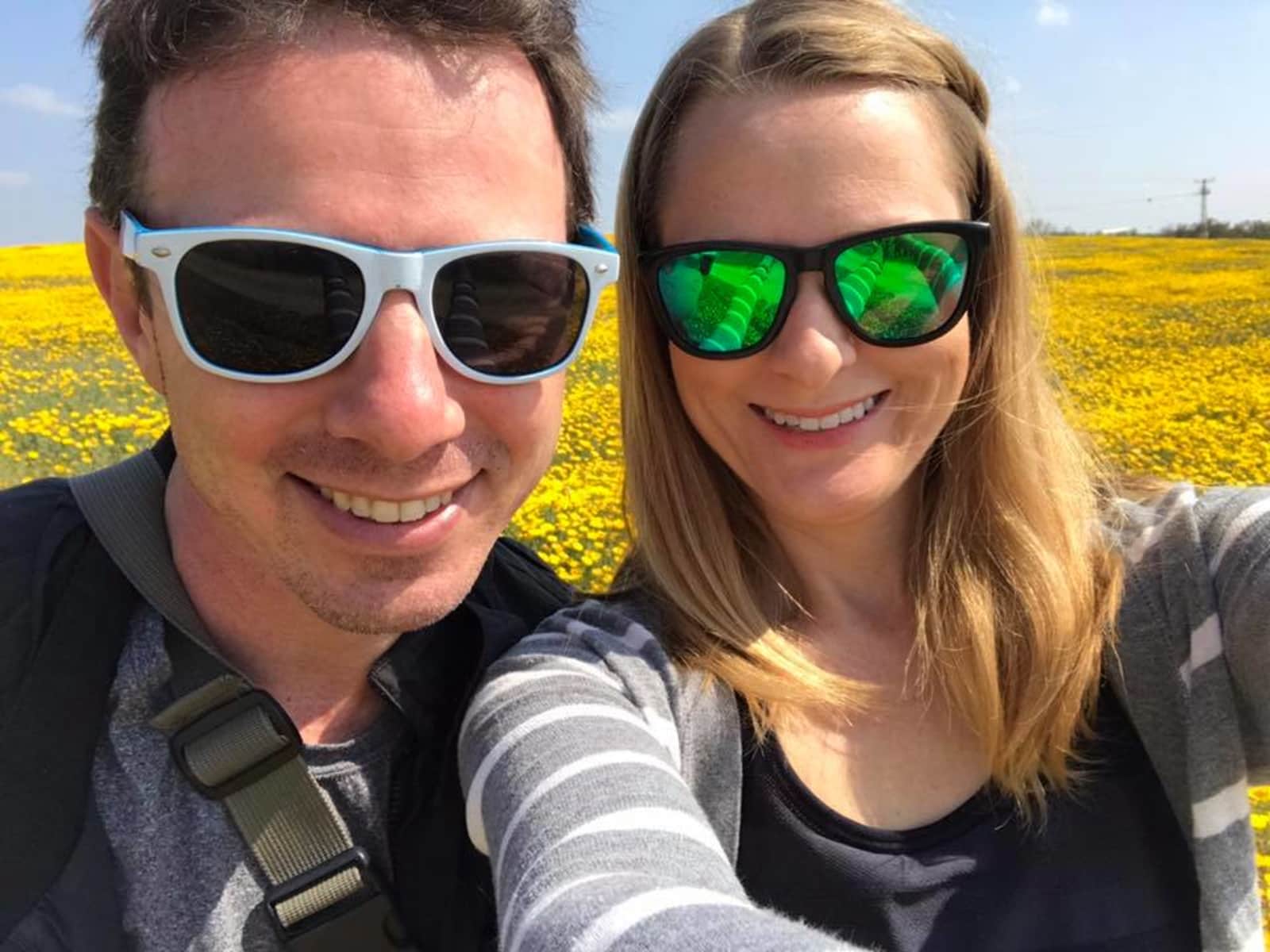Stephanie & Sam from Tel Aviv, Israel