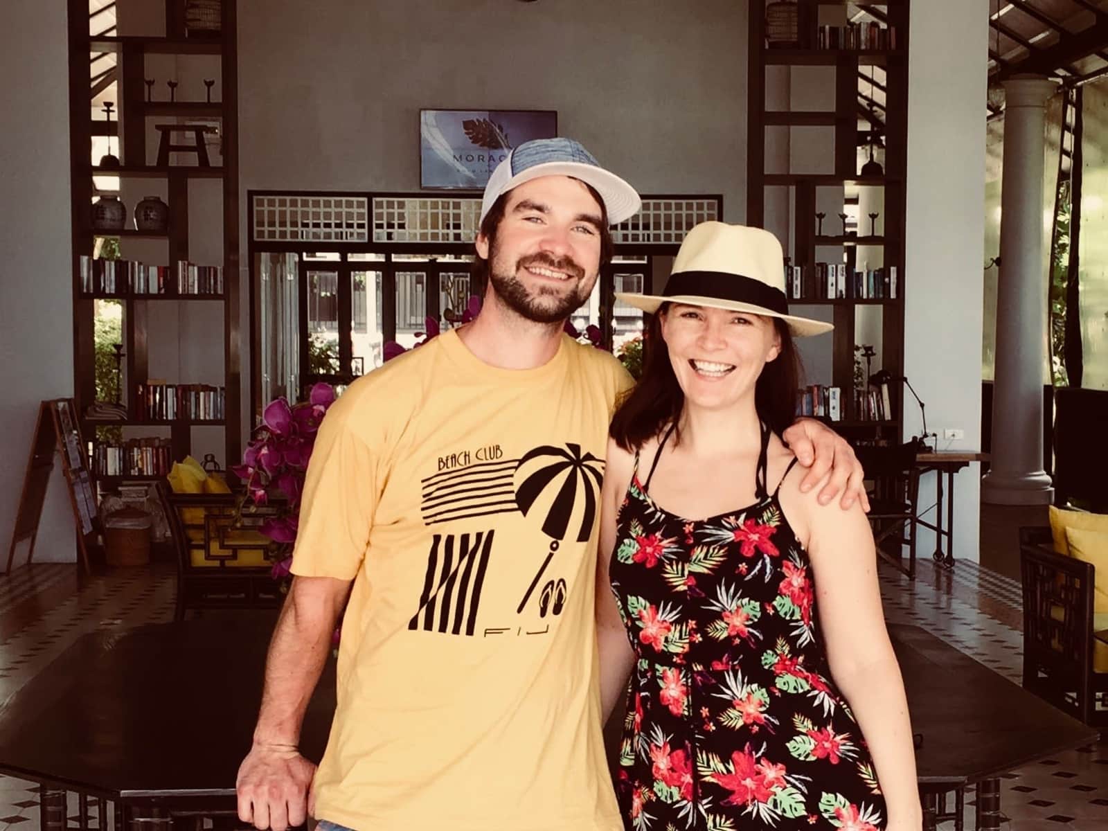 Hayley & Jannis from Nelson, New Zealand