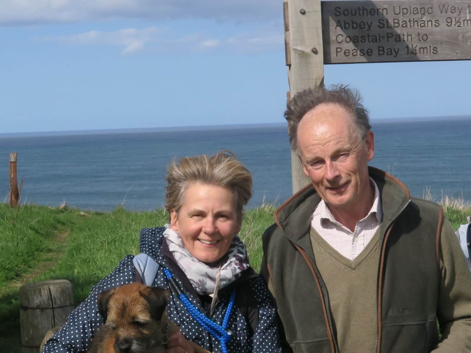 Gilly & John from Gullane, United Kingdom