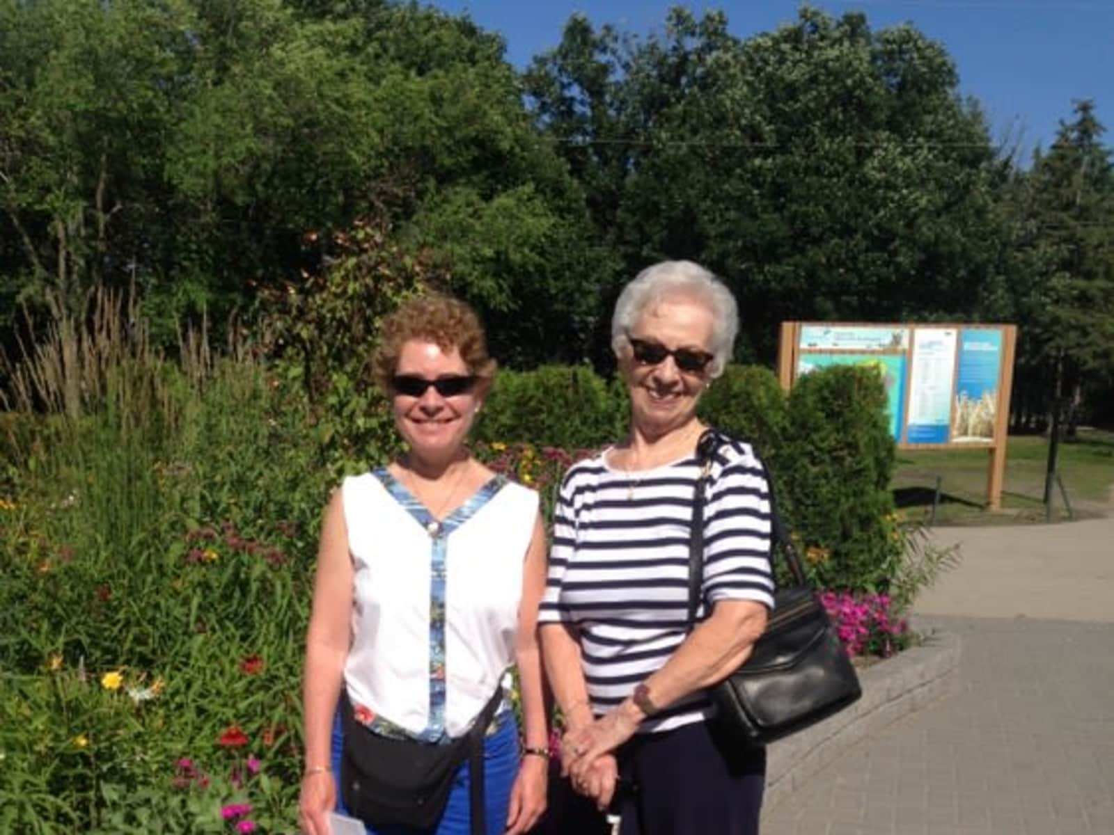 Elaine & Monique (mom) from Winnipeg, Manitoba, Canada