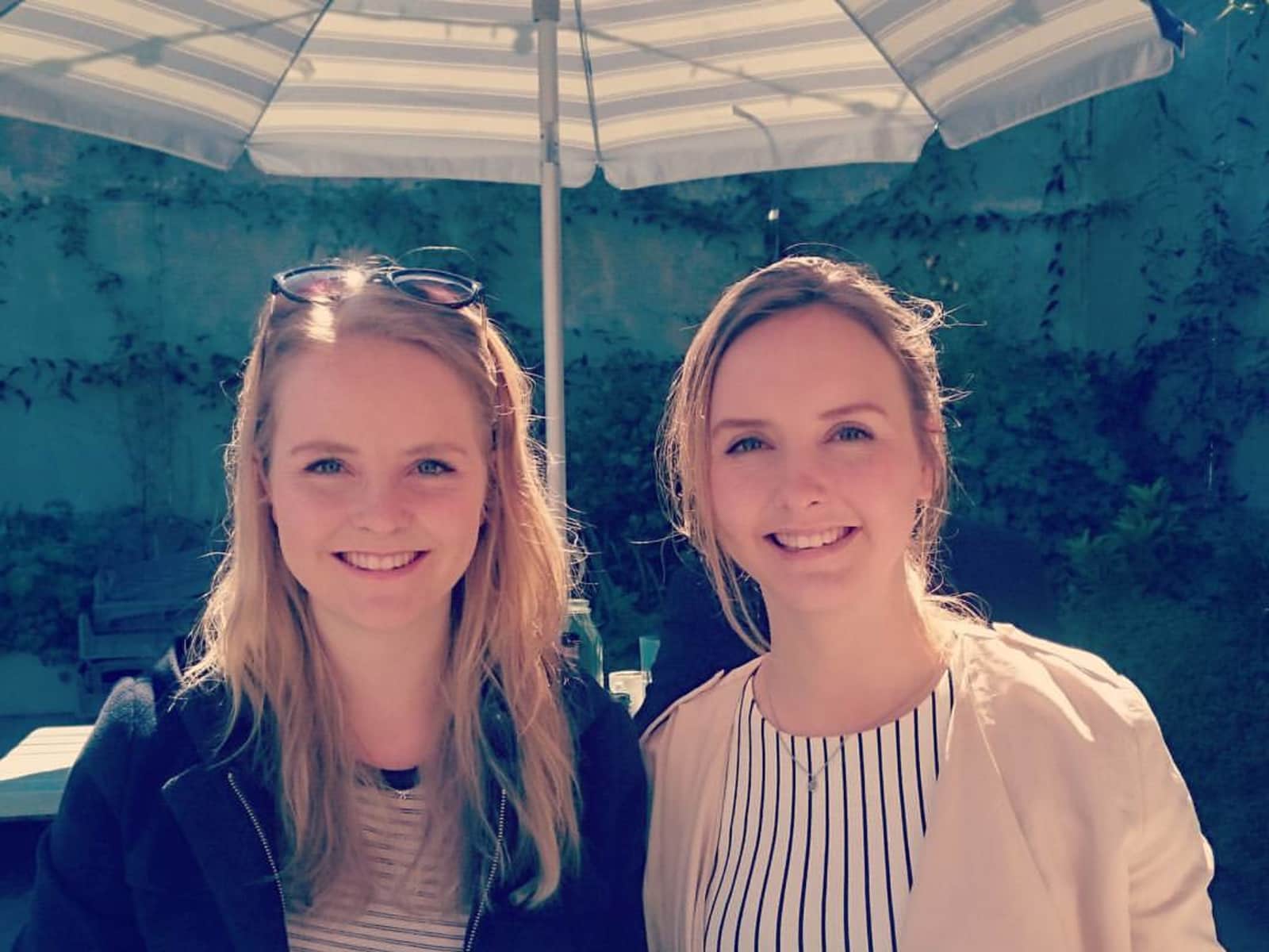 Samantha & Claudia from London, United Kingdom