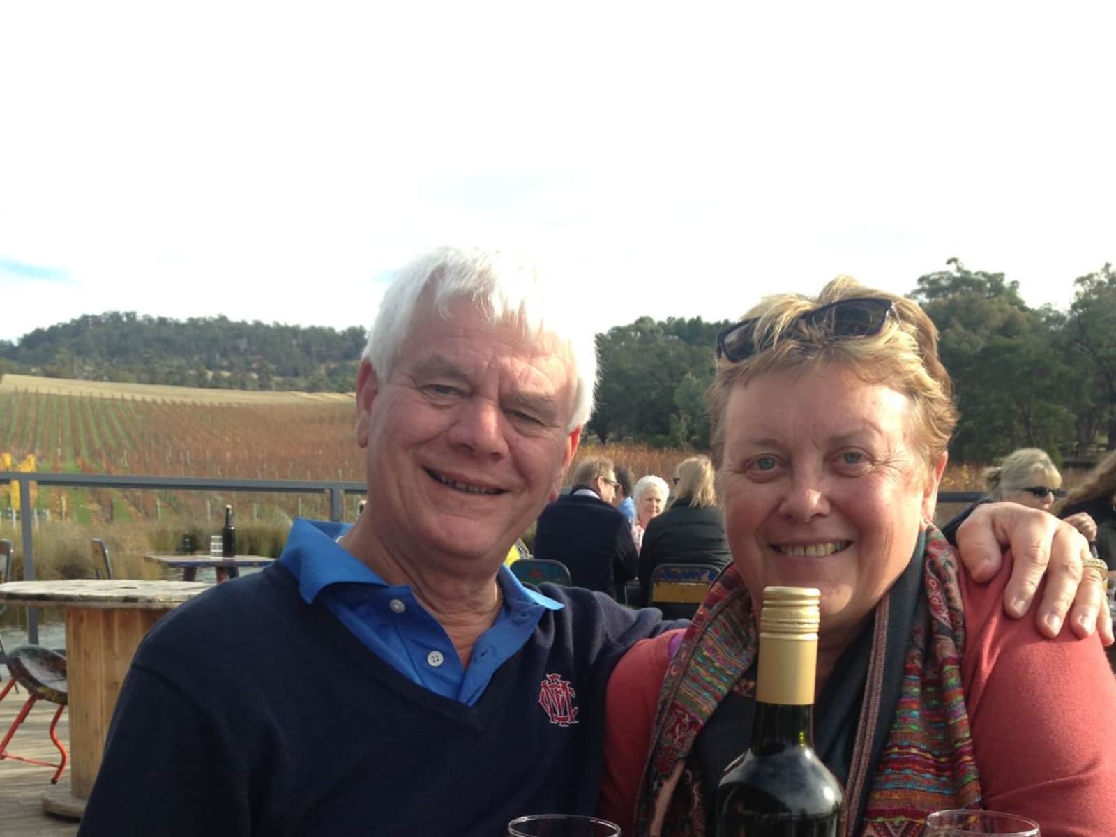Sue-anne & Noel from Hobart, Tasmania, Australia