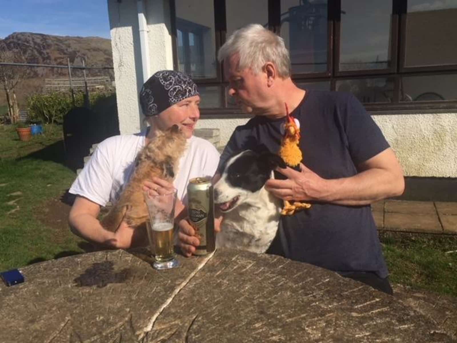 Sian & Hugh from Pwllheli, United Kingdom