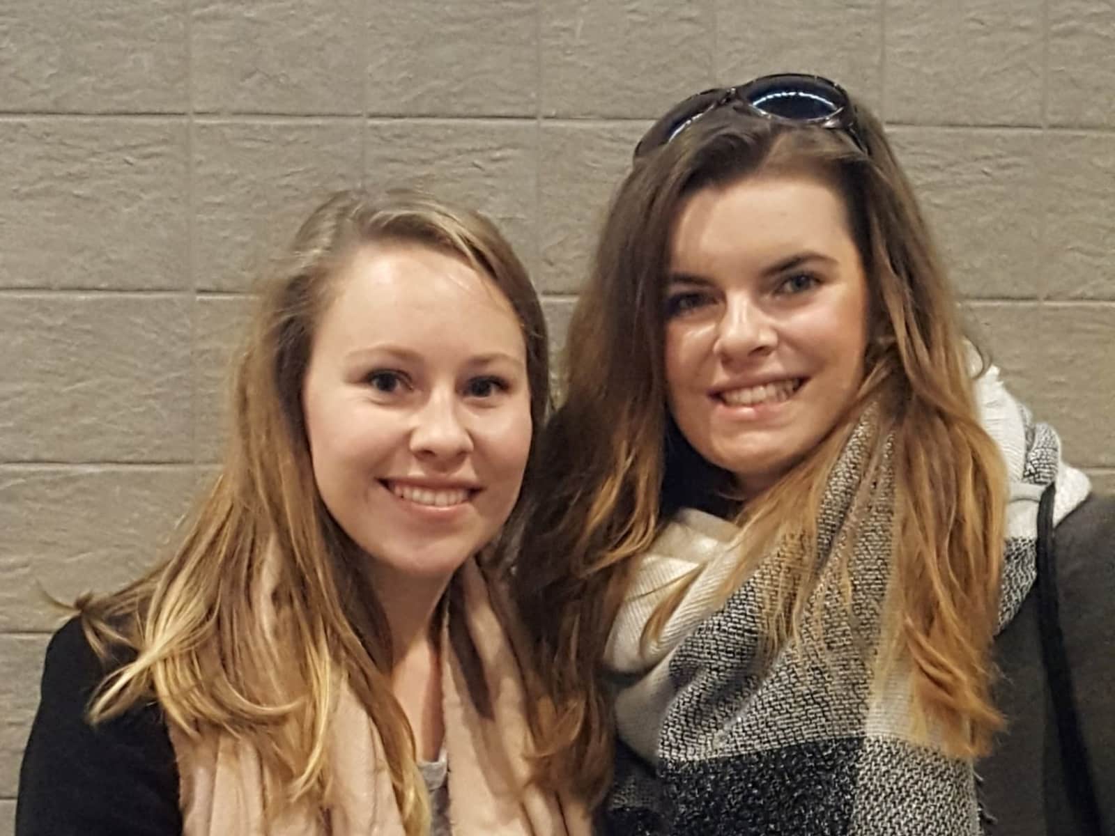 Lucie & Lenka from Prague, Czech Republic